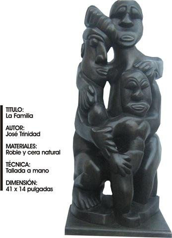 la familia Pottery Figurative