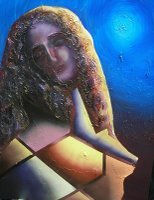 Mujer Urbana Oil Canvas Landscaping