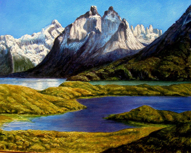 las torres Oil Canvas Landscaping