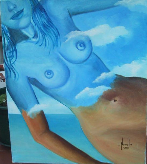 DESNUDO Óleo Lienzo Desnudos