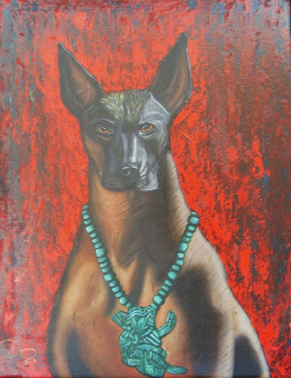 "SACRIFICIO" Óleo Lienzo Animales