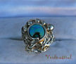 anillo plata 925 con nacar