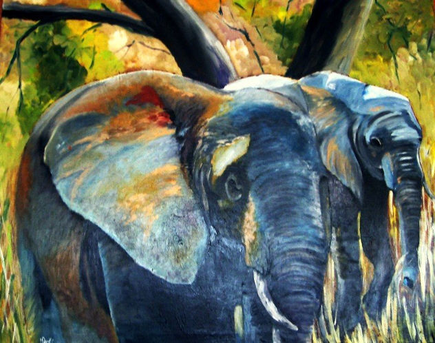dos elefants