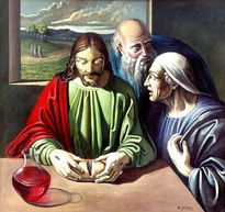 "La cena de Emaús"