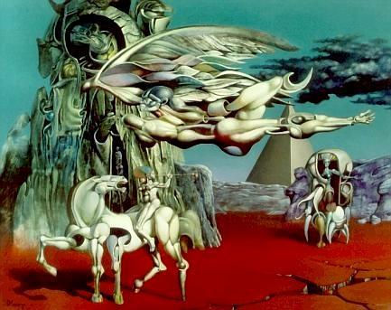 "El vuelo del hombre lunar hacia la octava abertura"