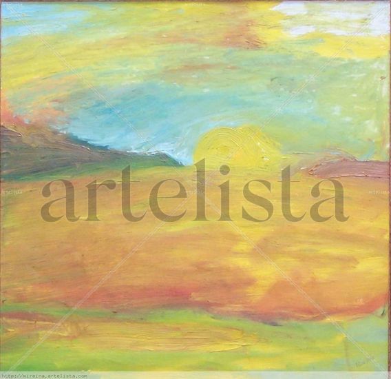 Atardecer Óleo Lienzo Paisaje