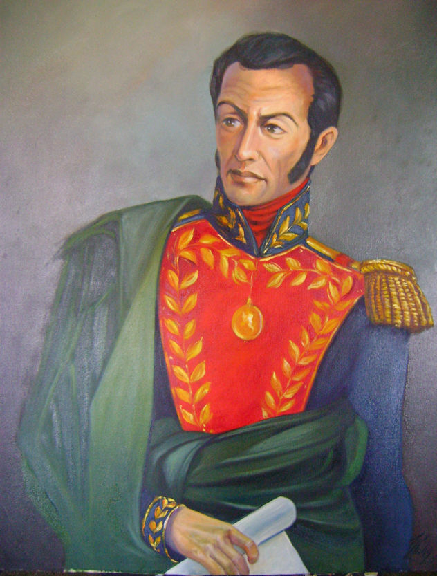 retrato  de libertador
