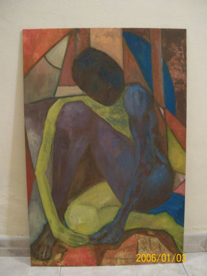 El Circo Oil Others Figure Painting