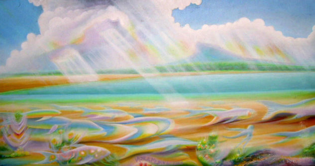 cumulonimbus en Paraguaná Acrylic Canvas Landscaping