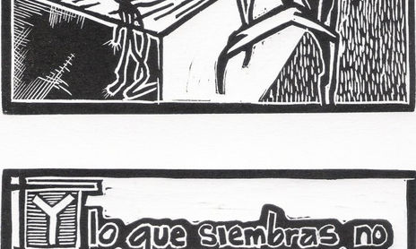 carpeta de tres linograbados