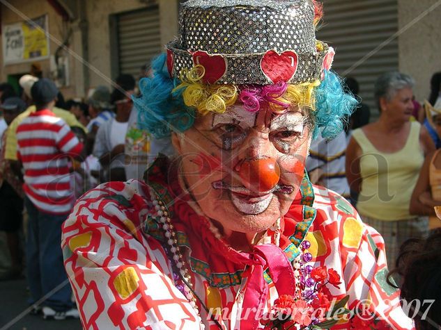 payaso Retrato Color (Digital)