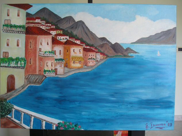 PAISAGE MARINO Oil Canvas Landscaping