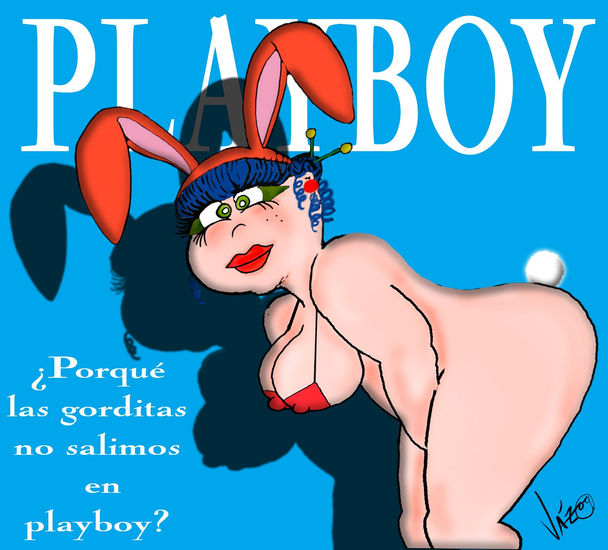 ¿PORQUE LAS GORDITAS NO SALIMOS EN PLAYBOY? 