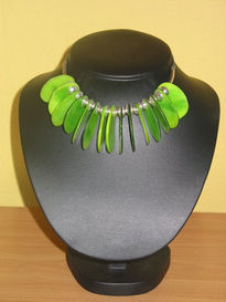 Collar en tagua