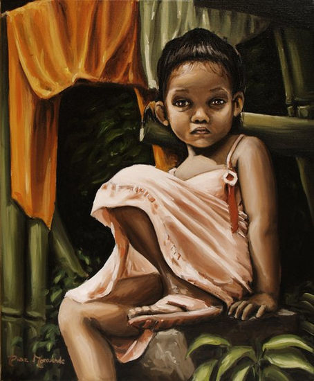 Esperanza Oil Canvas Figure Painting