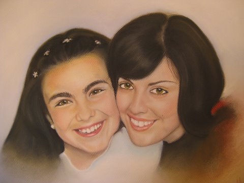 retrato pastel Otros