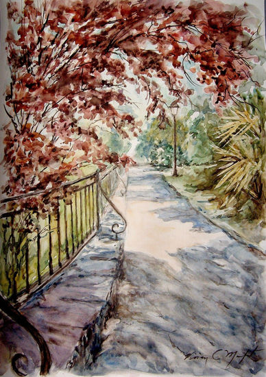 El Parque Watercolour Paper Landscaping