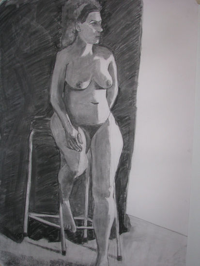 desnudo Charcoal