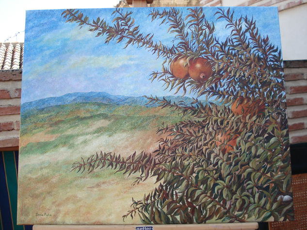 LAS GRANADAS II Oil Canvas Landscaping