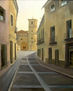 Calle de Infantes con Iglesia al fondo