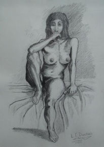 Desnudo de mujer II