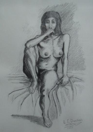 Desnudo de mujer II 