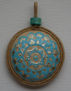 mandala turquesa