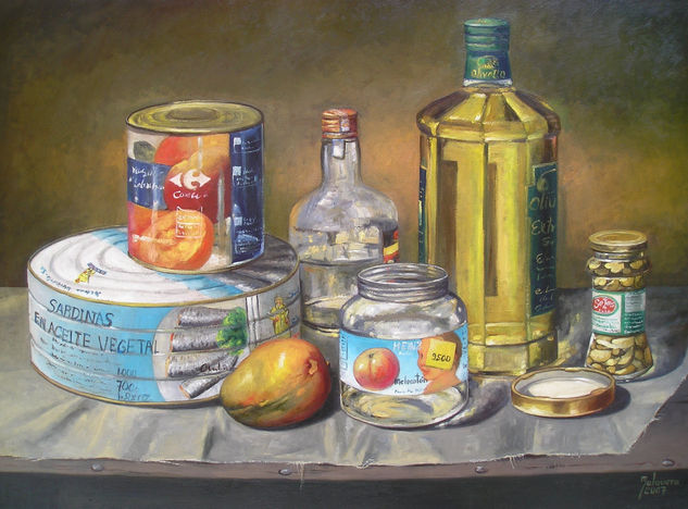 Despensa Oil Canvas Still Life Paintings