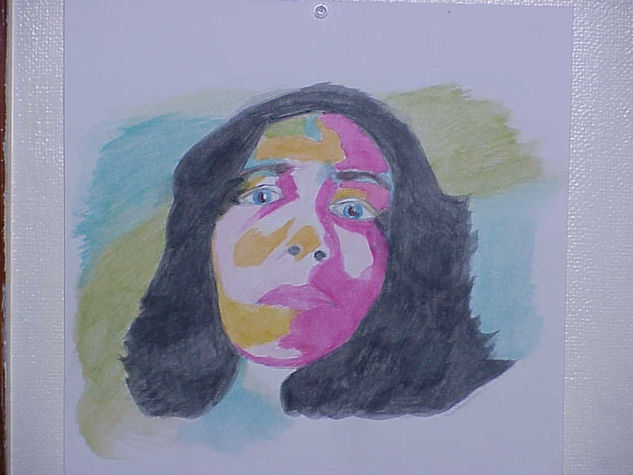 Eileena Watercolour Paper Portrait