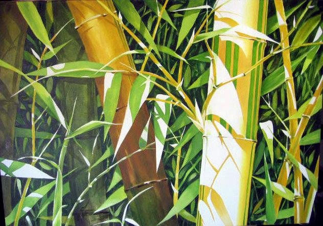 Bambu Oil Canvas Landscaping