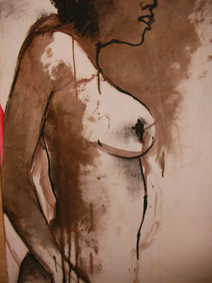 scena 14 loca mujer Oil Paper Nude Paintings