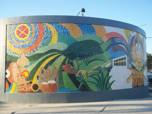 MURAL "ORIGEN, MISION Y VISION" 