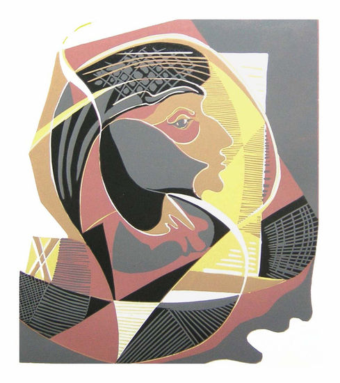 PERFIL ILUSTRE Woodcut