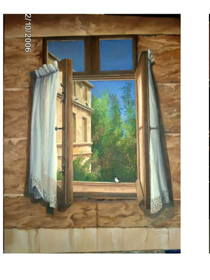 Ventana Oil Canvas