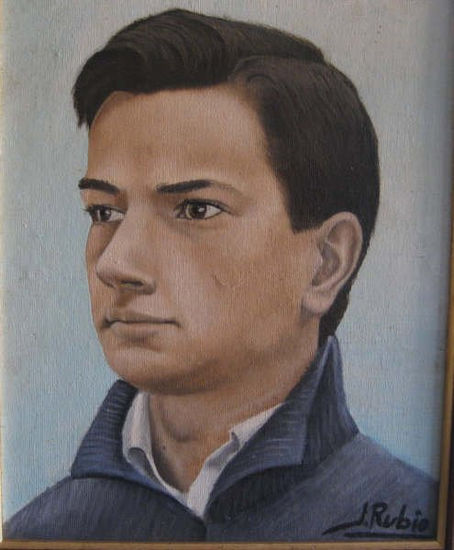 Autorretrato Óleo Lienzo Retrato