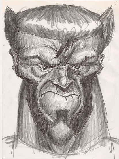 No te enojes, Wolverine! Pencil