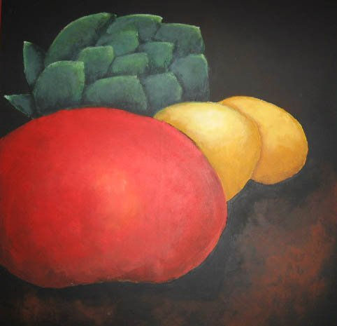 sin titulo Acrylic Canvas Still Life Paintings