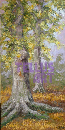 otoño Oil Canvas Landscaping