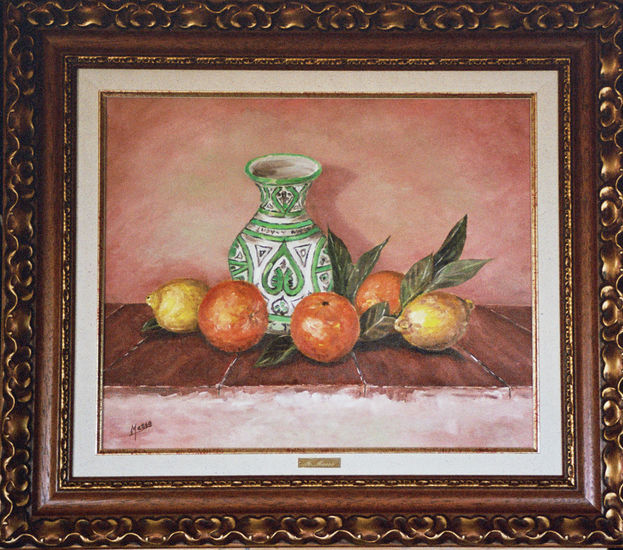 Bodegon naranjas Oil Canvas Landscaping