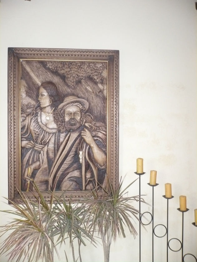 La dama y el caballero.