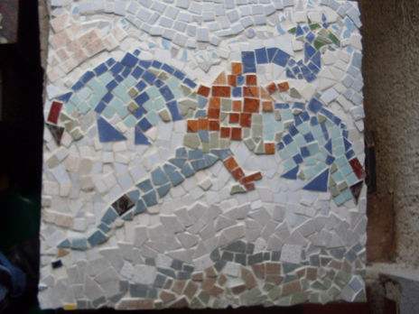 Mosaico dragon