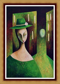 Lady in Green