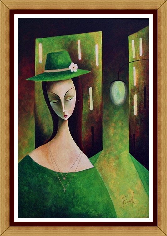 Lady in Green