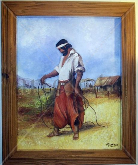 GAUCHO Oil Others Figure Painting