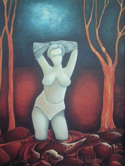 Venus hoy Acrylic Canvas Figure Painting