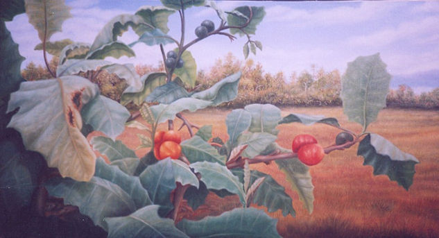 Naranjilla Óleo Lienzo Paisaje