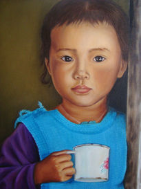 Niña de Laos