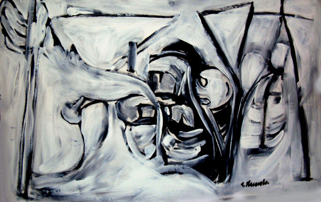 Sedimentación Acrylic Canvas Others