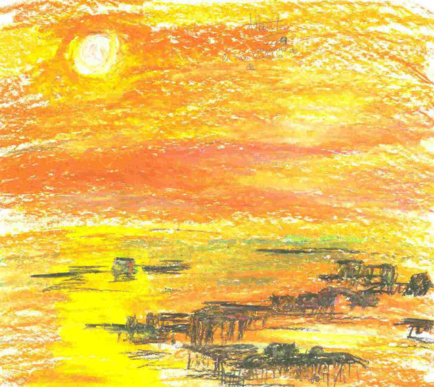 marina con mejinolleras(atardecer)