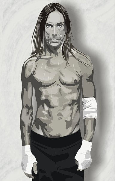 Iggy Pop. Retrato...